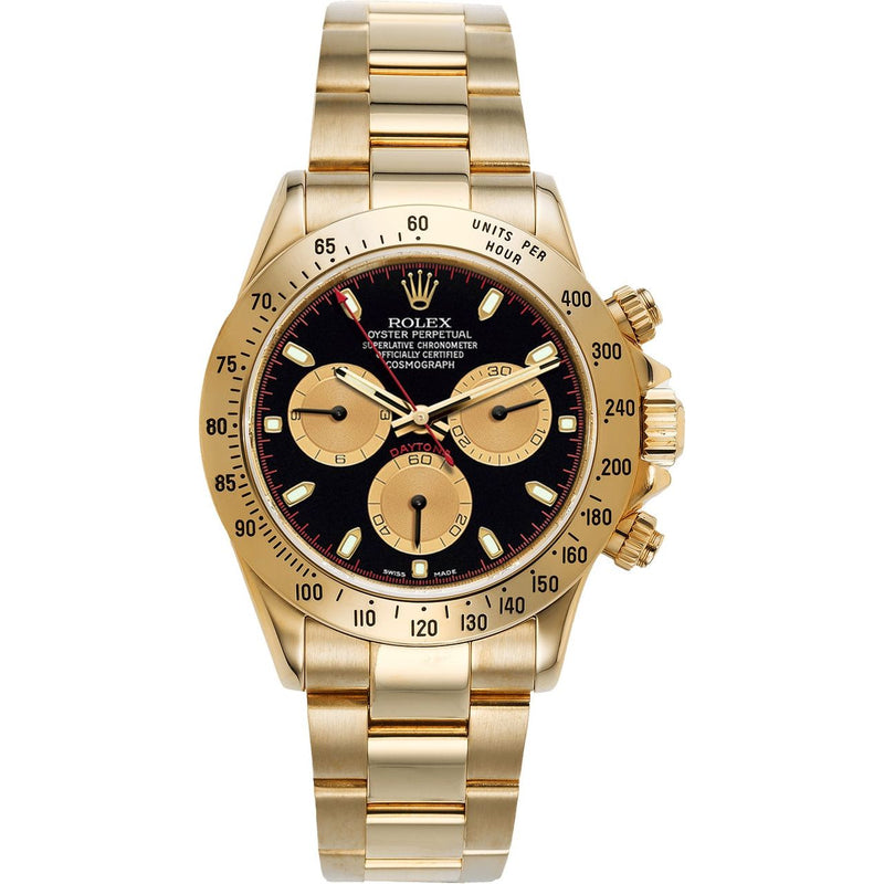 ROLEX YELLOW GOLD DAYTONA WITH PAUL NEWMAN DIAL