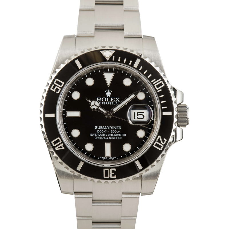 ROLEX SUBMARINER CERAMIC DATE STAINLES STEEL