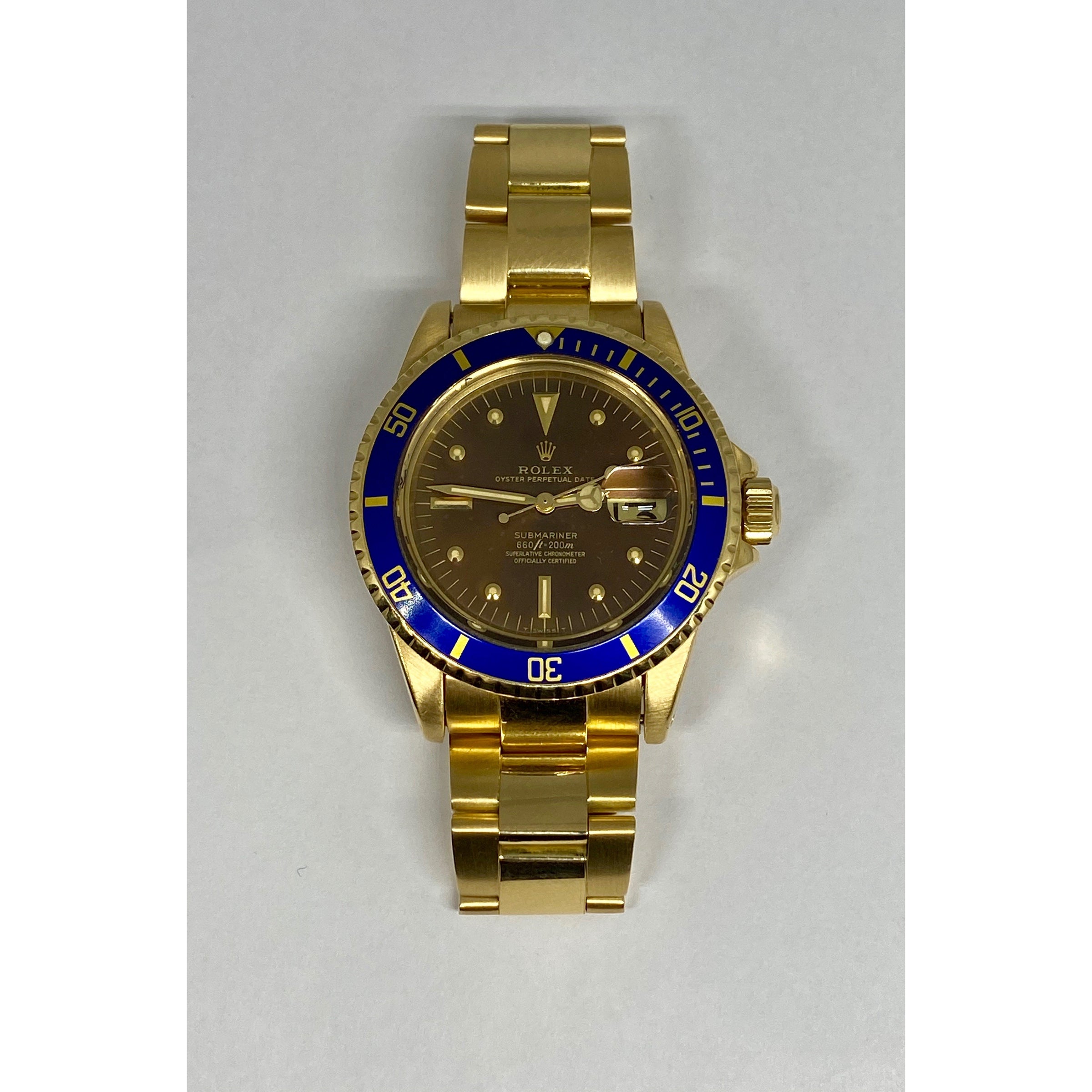 Rolex submariner cheap 1680 gold