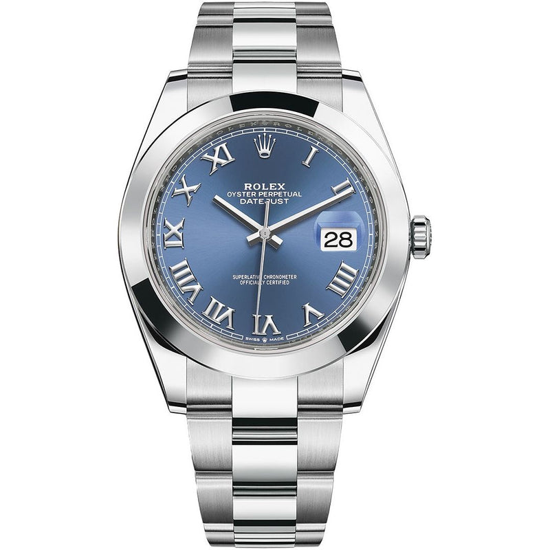 Rolex Steel Datejust 41 Watch