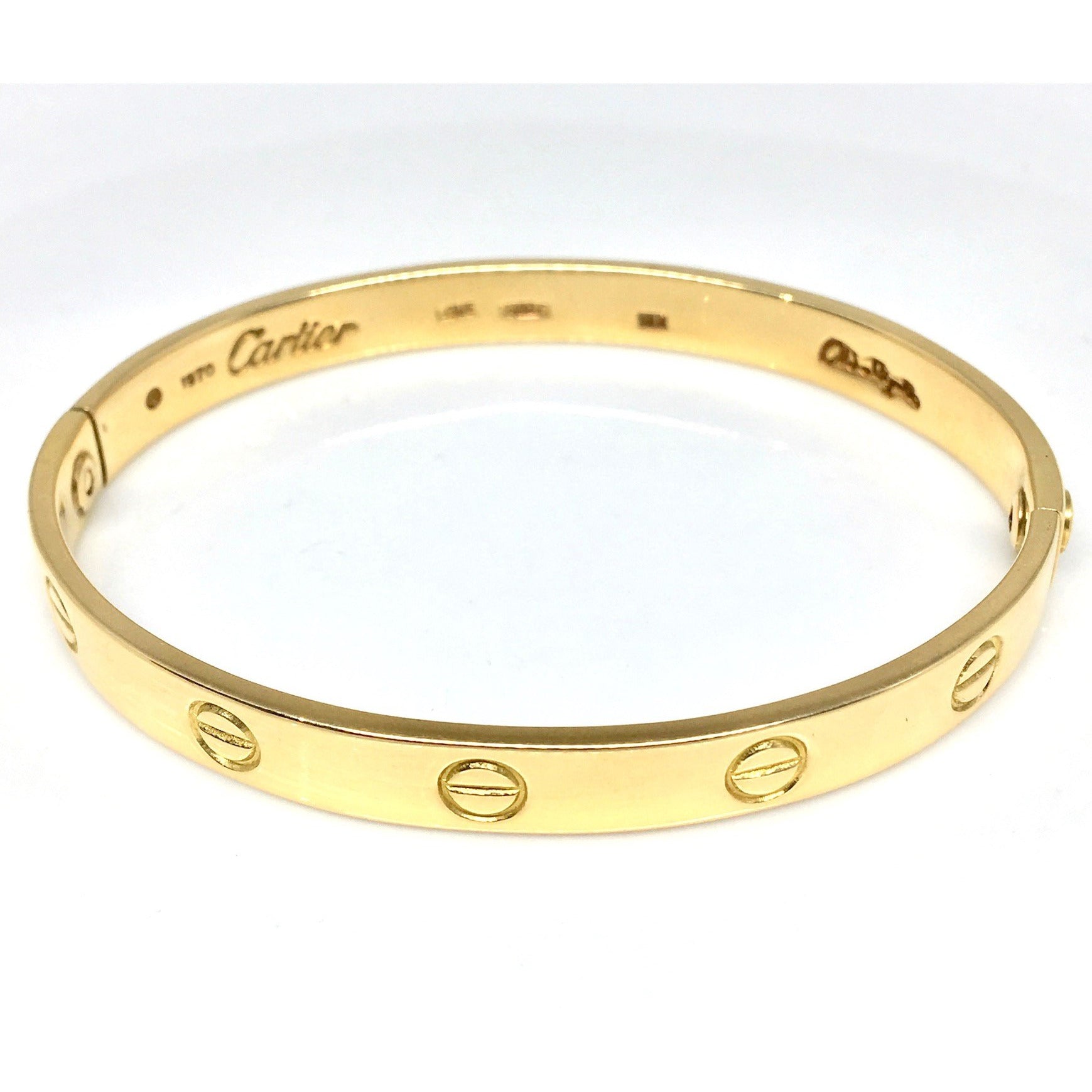 Aldo Cipullo - ALDO CIPULLO 18K GOLD DIAMOND JUSTE UN CLOU CIRCA 1970'S  BRACELET