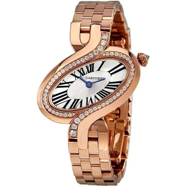 CARTIER ROSE GOLD & DIAMOND  DELICES