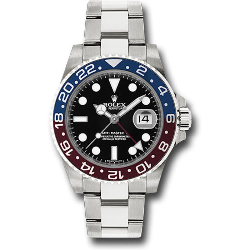 ROLEX WHITE GOLD GMT "PEPSI"