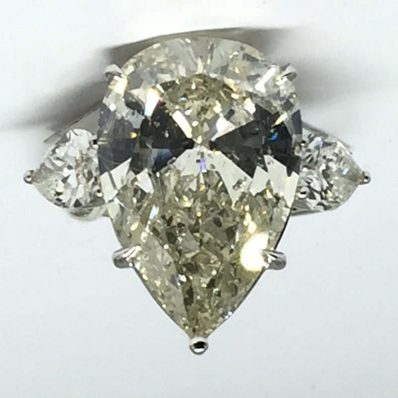 10.93ct. Pear Shape