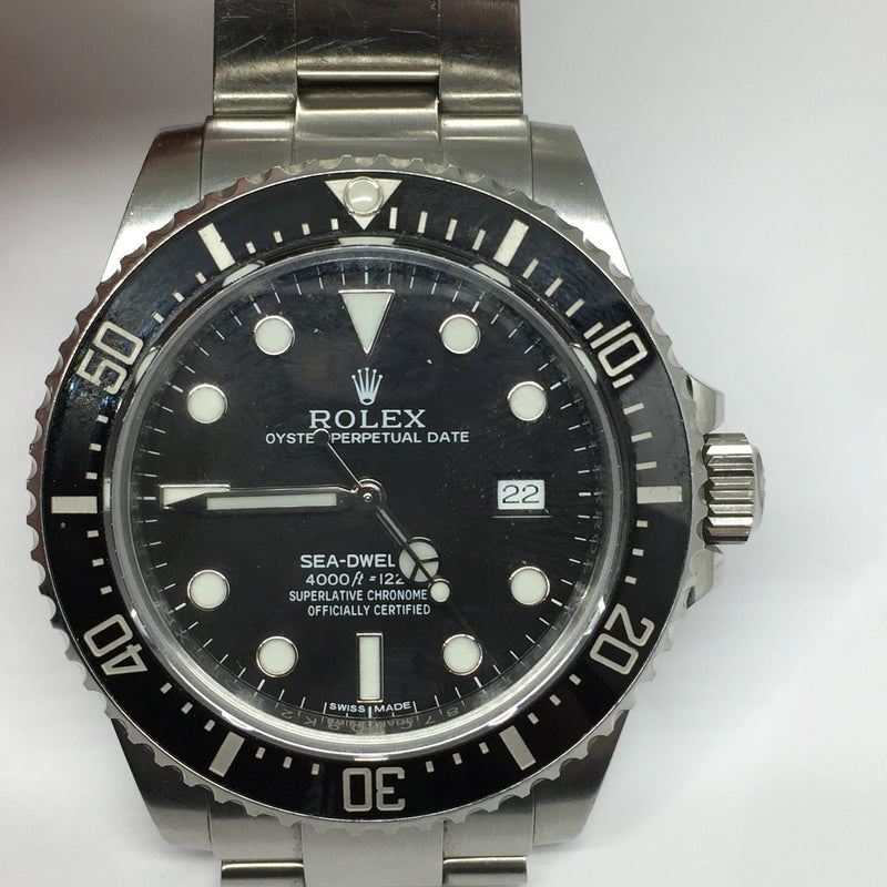 Rolex SS Sea Dweller Blk Dial