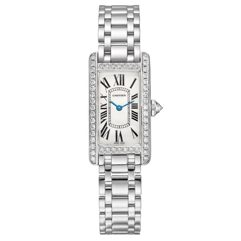 Cartier Tank Américaine Small White Gold & Diamond