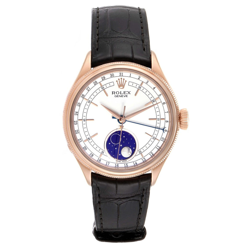 ROLEX ROSE GOLD CELLINI MOONPHASE 39MM